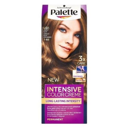 Palette ICC farba na vlasy 50ml 7-65 (LG5) Trblietavý nugát