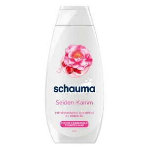 Schauma Rose Oil 2in1 (Seiden-Kamm) dámsky šampón na vlasy 400ml