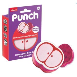 Vileda PUNCH hubka na riad v tvare jablka 1ks