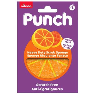 Vileda PUNCH hubka na riad s vôňou pomaranča 1ks