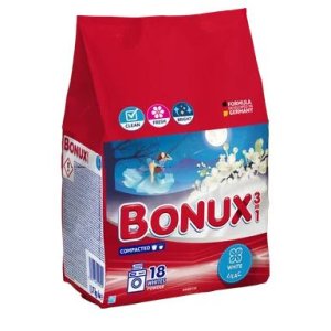 Bonux White Lilac prací prášok 1,17kg na 18 praní, EXP 12/26