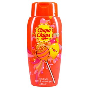 Chupa Chups Tutti Frutti detský sprchový gél a pena do kúpeľa 300ml