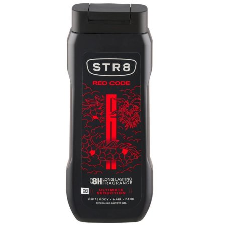 STR8 Red Code pánsky sprchový gél 400ml