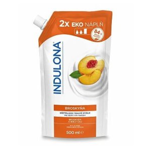 Indulona Broskyňa tekuté mydlo 500ml - náhradná náplň