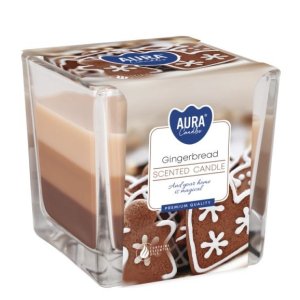 Aura Bispol Gingerbread vonná sviečka 170g
