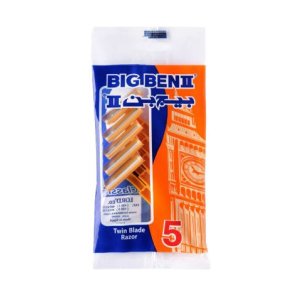 BIG BEN 2-britvový pánsky holiaci strojček 5ks