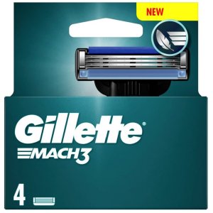 Gillette Mach3 náhradné hlavice 4ks
