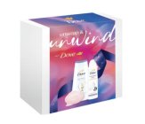 Dove Unwrap&Unwind dámsky darčekový set 3ks