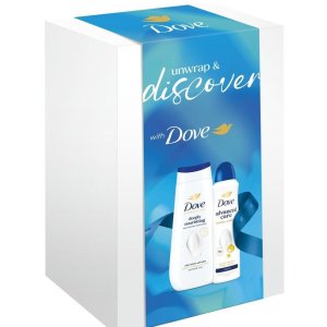 Dove Unwrap&Discover dámsky darčekový set 2ks