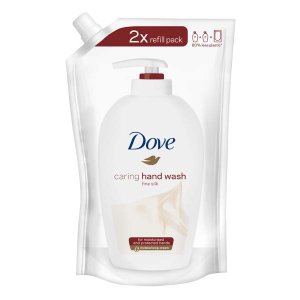 Dove Fine silk tekuté mydlo náhradná náplň 500ml 
