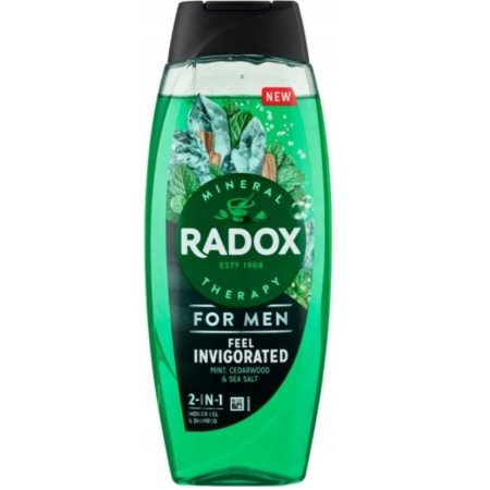 Radox Feel Invigorated pánsky sprchový gél 450ml