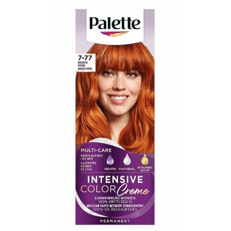 Palette Intensive Color Creme farba na vlasy 50ml 7-77 (KI7) Intenzívne medená