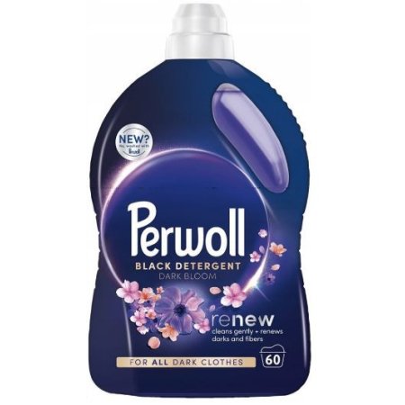 Perwoll Renew Dark Bloom prací gél 3L na 60 praní