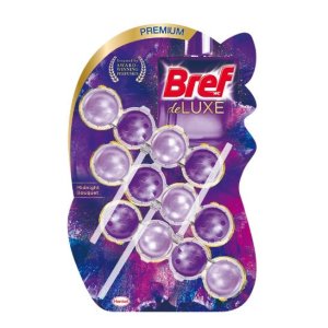 Bref DeLuxe Midnight Bouquet Wc záveska 3x50g