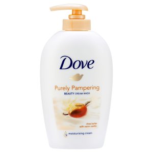 Dove Sheabutter tekuté mydlo 250ml s dávkovačom