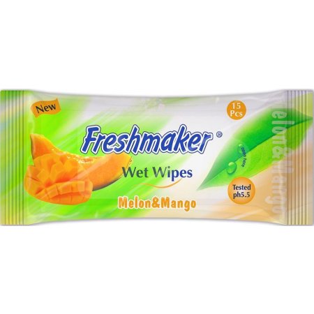 Freshmaker vlhčené obrúsky 15ks Fruit