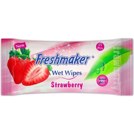 Freshmaker vlhčené obrúsky 15ks Fruit