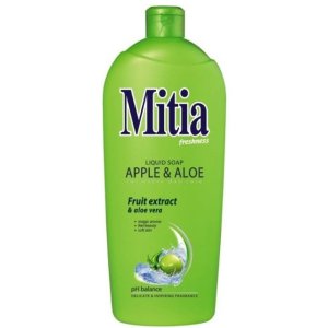 Mitia tekuté mydlo 1l Apple&Aloe