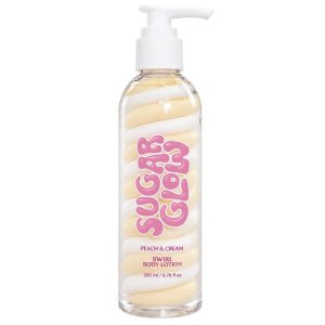Sugar Glow Peach&Cream telové mlieko s dávkovačom 200ml