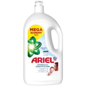 Ariel Sensitive prací gél 4,05L na 90 pracích dávok