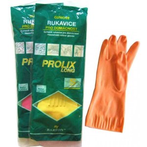 PROLIX gumenné rukavice do domácnosti č.S