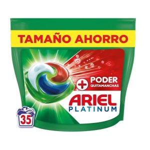 Ariel Platinum Plus - gélové kapsule na pranie 35ks