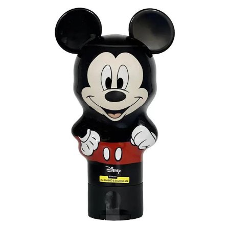 Disney Mickey Mouse 3D detský sprchový gél a šampón na vlasy 300ml