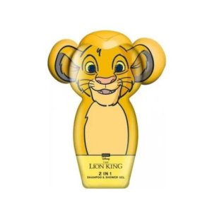Disney Simba Lion King 3D detský sprchový gél a šampón na vlasy 300ml