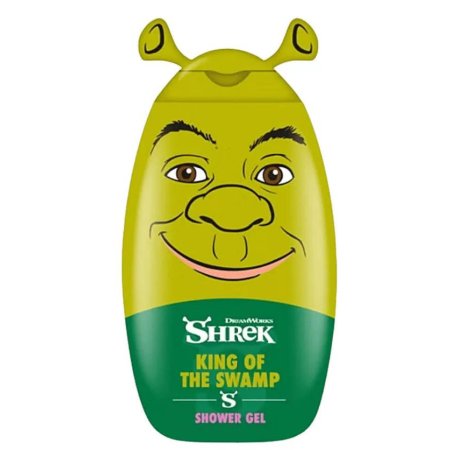 Shrek 3D detský sprchový gél a šampón na vlasy 414ml